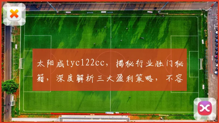 太阳成tyc122cc，揭秘行业独门秘籍，深度解析三大盈利策略，不容错过